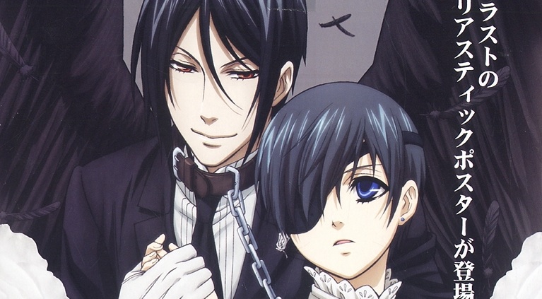 First up is Black Butler a supernatural thriller about a manservant who's